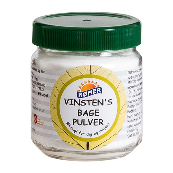 Vinsten\'s Bagepulver Rømer 115 g økologisk